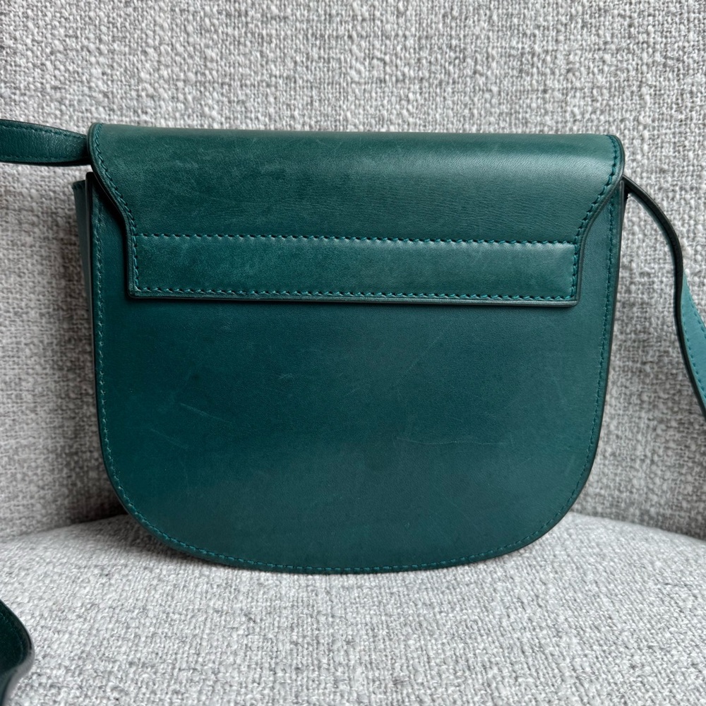 Saint Laurent Kaia Crossbody in Green Leather - Picture 4 of 16